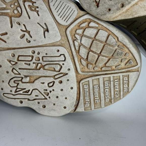 Air Jordan 9 Retro Shoes Mens Size 10.5 White Militia Green Statue 302370-109 - Picture 16 of 16